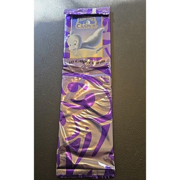 Lot Of 5 Fleer Ultra Casper The Freindly Ghost Cards Packs 10 Cards Each - Picture 2 of 3